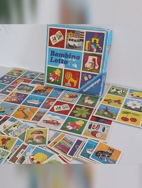 Bambino Lotto Memory Game 1975